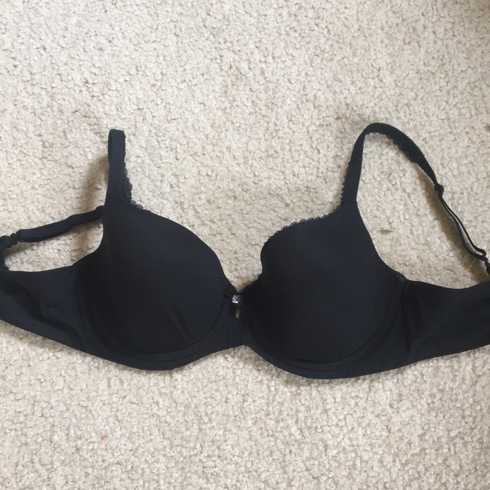 Victoria’s Secret black demi bra